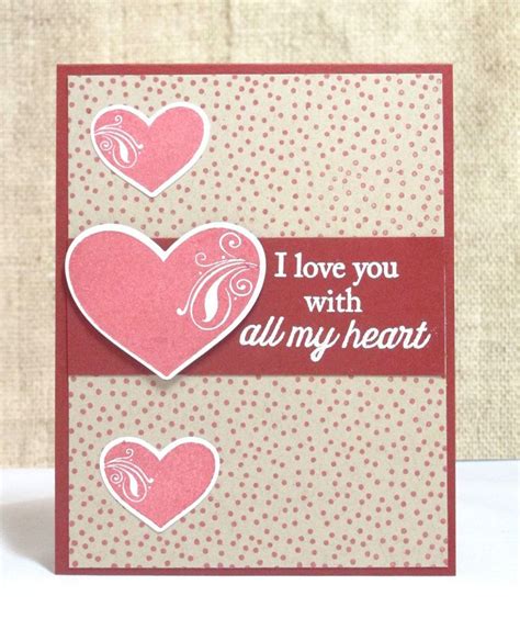 Love You With All My Heart (With images) | Valentines cards, Valentine ...