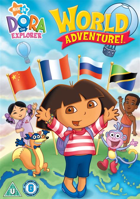 Dora The Explorer - World Adventure DVD | Zavvi