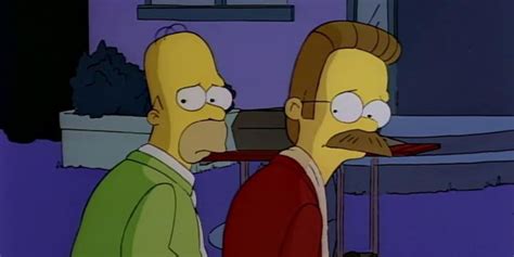 The Simpsons' Ned Flanders is Actually Decades Older than Homer