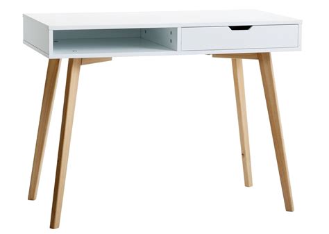 Desk TAMHOLT 50x100 white/natural | JYSK