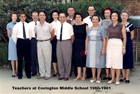 Tammany Family: Covington Middle School Teachers 1960