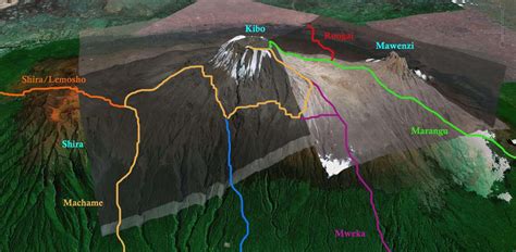 Kilimanjaro Map & Climbing Route Selection | Ultimate Kilimanjaro