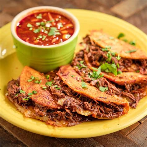 Instant Pot Birria Tacos (with Broth - Quesabirria con consomé)