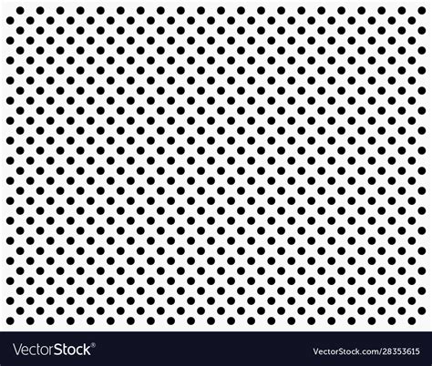 Seamless polka black dot background point texture Vector Image