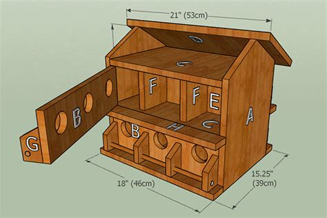 Purple Martin House Plans (Free Printable DIY Directions) - DIY ...