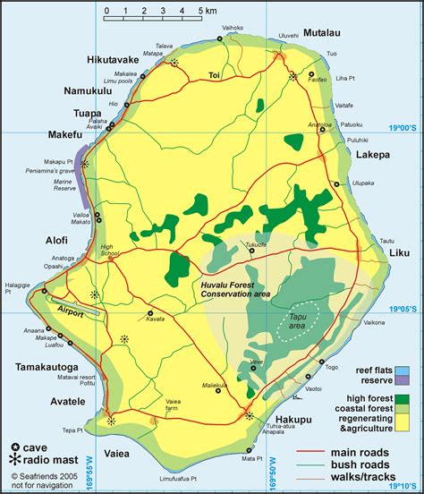 Niue Map - Niue • mappery