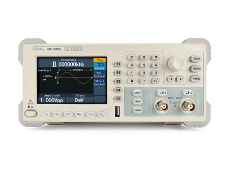 GF-858: 25 MHz Arbitrary waveform generator with USB and RS-232