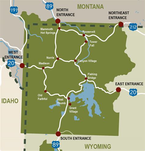 Getting Around Yellowstone National Park