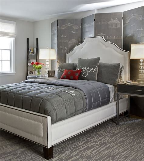 Polished Passion: 19 Dashing Bedrooms in Red and Gray!