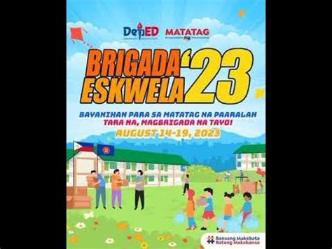 Brigada Eskwela 2023 Jingle ll Probinsyana Gwapa Parody Lyric by Ain ...