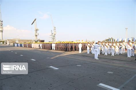 IRNA English - Alborz destroyer, two vessels join Iran Navy fleet