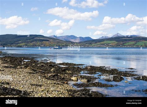 Lamlash Bay on the Isle of Arran, Scotland Stock Photo - Alamy