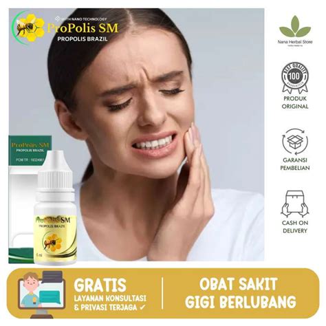 Jual Obat Tetes Sakit Gigi Berlubang Gusi Bengkak Nyeri Nyut Nyutan ...