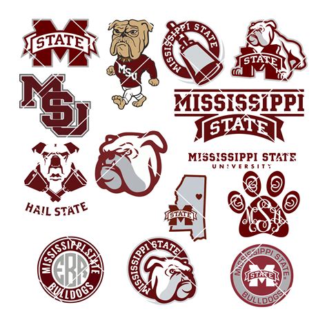 Mississippi State Bulldogs svg,png,dxf,ncaa svg,png,dxf,foot - Inspire ...