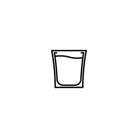 Shot Glass Silhouette Vector Art, Icons, and Graphics for Free Download