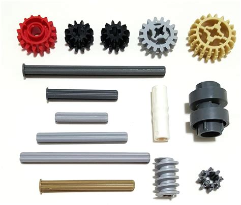 LEGO Technic Gear shifter ring kit (axles and gears) 15 pieces – TopToy