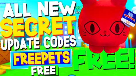 ALL NEW *FREE MERCH TITANIC PET* UPDATE CODES in PET SIMULATOR X CODES ...