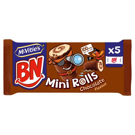 McVitie's BN 5 Mini Rolls Chocolate Flavour | Mini Rolls & Cake Bars ...