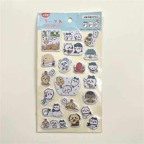 chiikawa stickers, Hobbies & Toys, Toys & Games on Carousell