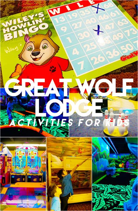 Family-friendly activities at Great Wolf Lodge