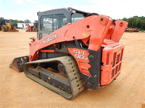 2013 KUBOTA SVL90-2 Skid Steer Loader - Crawler - J.M. Wood Auction ...