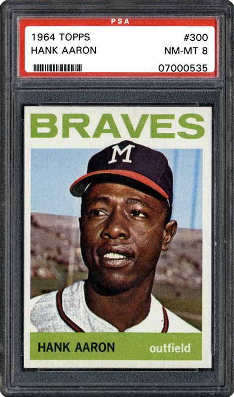 1964 Topps Hank Aaron | PSA CardFacts™