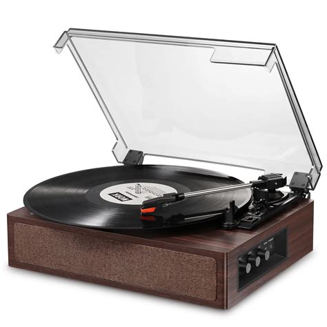 Buy Donner Vinyl Record Player, Bluetooth Turntable for Vinyl Records ...