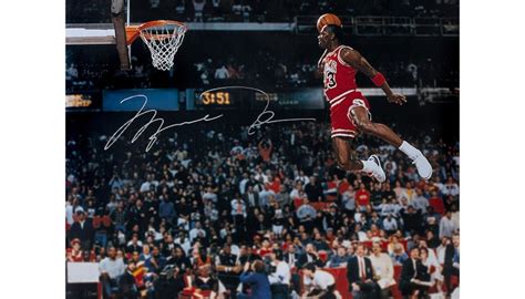 Basketball Chicago Bulls Michael Jordan 1988 Dunk Contest Sportsprint ...