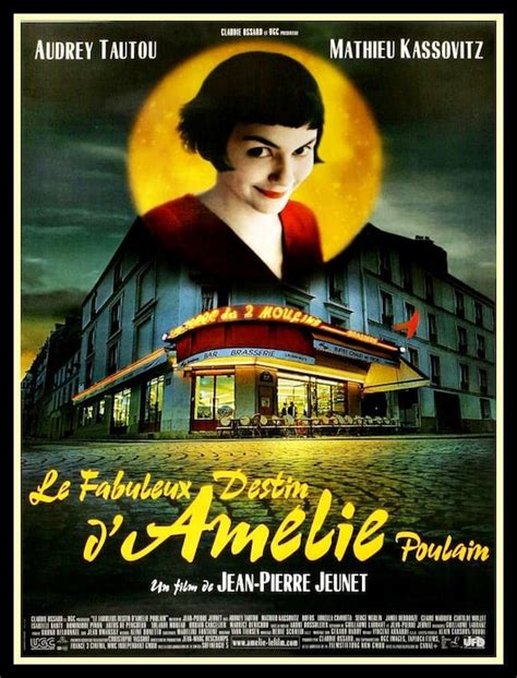 Amelie Audrey Tautou Movie Poster CANVAS Print FRIDGE MAGNET | Etsy