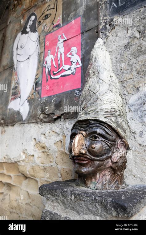 Statue of Pulcinella, Naples, Campania, Italy, Europe Stock Photo - Alamy