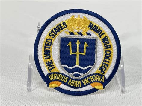 U.S. Naval War College Embroidered Iron-on Patch | NWCF