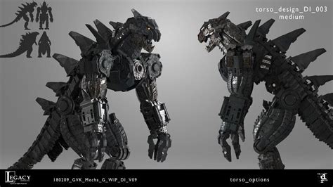 Alternative Mechagodzilla designs (Godzilla vs. Kong 2021 Concept Art ...