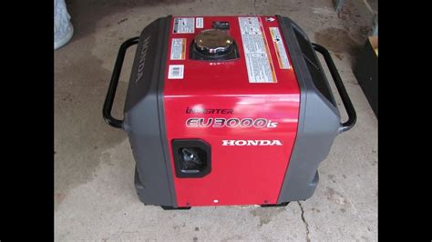 2021 Honda Generator Model: EU3000 IS / 3000 W Super Quiet - YouTube