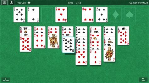 FreeCell Solitaire - Rules of the Game - YouTube