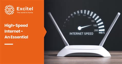 Why high-speed internet is essential for today's connected world - Excitel