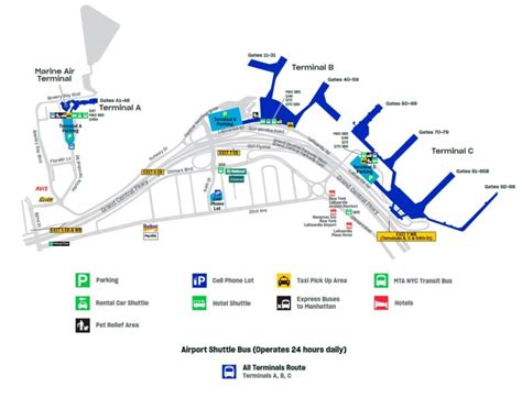 LGA Terminal Parking Rates (A, B, C), Quick Parking Guide 2024