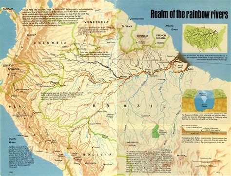 Amazon River Basin Map - manaus • mappery