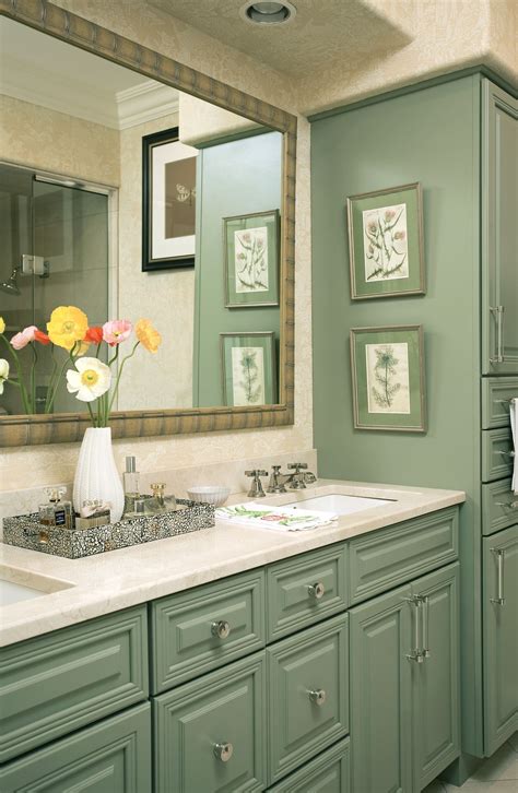 Gray And Green Bathroom - BATHMRO