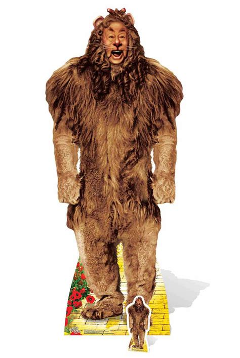 Cowardly Lion from The Wizard of Oz Lifesize Cardboard Cutout / Standee ...