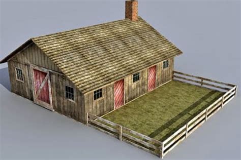 Farmhouse | Free 3D models