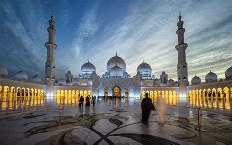 Sheikh Zayed Grand Mosque Centre Abu Dhabi Beautiful Photography In The ...