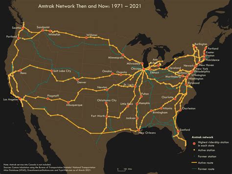 Map Of Amtrak Routes United States Map | Images and Photos finder