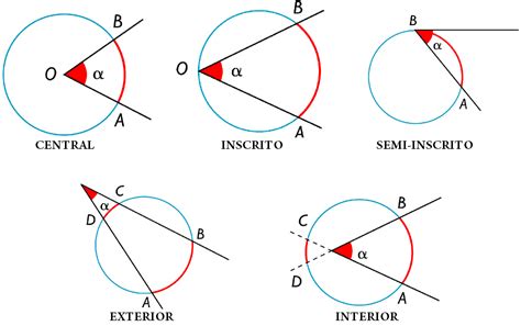 Ángulos de una circunferencia | La Guía de Matemática