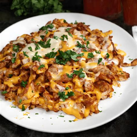 Chicken Loaded Fries Recipe