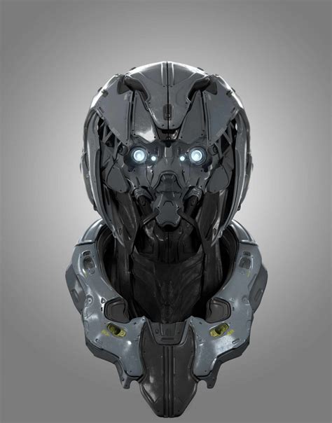 Robot head concept design - ZBrushCentral