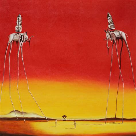 The Elephants by Salvador Dali | Painting, Dali paintings, Dali