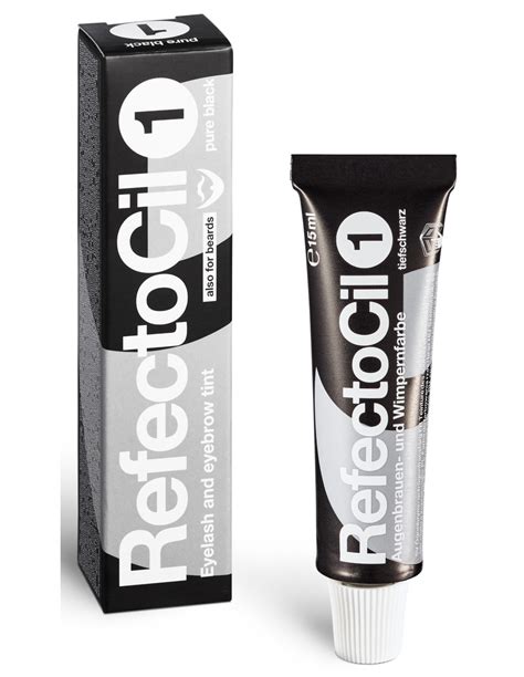 RefectoCil Eyelash and eyebrow tint, black 1, 15ml