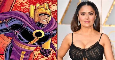 Salma Hayek’s Costume In Eternals Was So Tight She Thought She’s Going ...