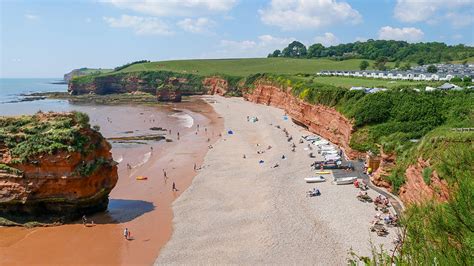 Beautiful beaches local to Ladram Bay Holiday Park, Devon