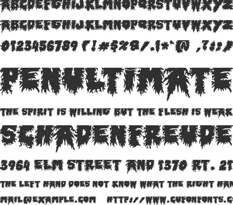 Horror Metal Font : Download Free for Desktop & Webfont